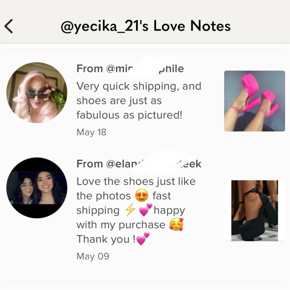 Black Platform Block High Heels - Picture 10 of 14